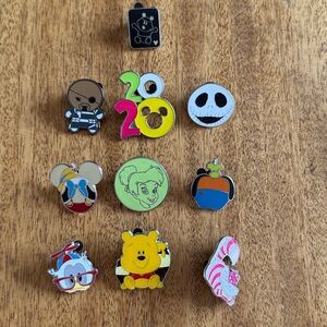 Disney Trading Pins.  Lot of 10 pins.
